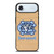 NORTH CAROLINA TAR HEELS WOODEN LOGO iPhone Air Case