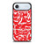 SUPREME MELTED RED ARTWORK iPhone Air Case SUPREME MELTED RED ARTWORK iPhone Air Case