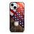 BASEBALL BALL AND FLAG iPhone 13 Mini Case BASEBALL BALL AND FLAG iPhone 13 Mini Case