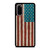 AMERICAN FLAG USA WOOD 2 Samsung Galaxy S20 Case