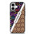 COACH NEW YORK LOGO COLORFULL BROWN PATTERN ICON iPhone 17 Case