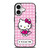 COACH NEW YORK LOGO PATTERN HELLO KITTY iPhone 17 Case