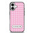 COACH NEW YORK LOGO PATTERN PINK iPhone 17 Case