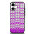 COACH NEW YORK LOGO PATTERN PURPLE EMBLEM iPhone 17 Case