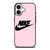 NIKE PINK LOGO iPhone 17 Case