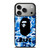 BATHING APE BAPE CAMO BLUE iPhone 17 Pro Case