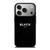 BLVCK PARIS SNAKE LEATHER LOGO iPhone 17 Pro Case