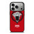 CROOK AND CASTLES BANDANA RED iPhone 17 Pro Case