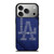 LA DODGERS LOS ANGELES LOGO BASEBALL TEAM TYPOGRAPHY iPhone 17 Pro Case