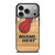 MIAMI HEAT LOGO WOODEN iPhone 17 Pro Case