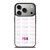 PINK VICTORIA'S SECRET LOGO iPhone 17 Pro Case