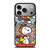 SNOOPY THE PEANUTS GLASS ART iPhone 17 Pro Case