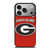 UGA UNIVERSITY OF GEORGIA BULLDOGS LOGO NIKE iPhone 17 Pro Case