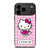 COACH NEW YORK LOGO PATTERN HELLO KITTY iPhone 17 Pro Max Case