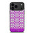 COACH NEW YORK LOGO PATTERN PURPLE EMBLEM iPhone 17 Pro Max Case