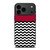 COLORBLOCK DARK RED CHEVRON iPhone 17 Pro Max Case