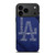 LA DODGERS LOS ANGELES LOGO BASEBALL TEAM TYPOGRAPHY iPhone 17 Pro Max Case
