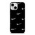 BLACK NIKE LOGO PATTERN iPhone 13 Mini Case