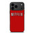 NETFLIX LOGO ICON iPhone 17 Pro Max Case