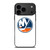 NEW YORK ISLANDER LOGO WHITE iPhone 17 Pro Max Case