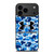 UNDER ARMOUR BLUE CAMO BAPE iPhone 17 Pro Max Case