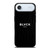 BLVCK PARIS SNAKE LEATHER LOGO iPhone Air Case