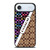 COACH NEW YORK LOGO COLORFULL BROWN PATTERN ICON iPhone Air Case