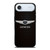 GENESIS CAR LOGO METAL PLATE iPhone Air Case