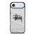STUSSY LOGO ICON WHITE iPhone Air Case