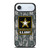 US ARMY ARMY LOGO CAMO PIXEL iPhone Air Case