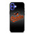 BALTIMORE ORIOLES LOGO BASEBALL TEAM ICON iPhone 16 Case