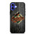 BALTIMORE ORIOLES LOGO BASEBALL TEAM WOODEN ICON iPhone 16 Case