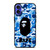 BATHING APE BAPE CAMO BLUE iPhone 16 Case
