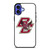 BOSTON COLLEGE EAGLES LOGO HOCKEY UNIVERSITY TEAM iPhone 16 Case