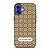 COACH NEW YORK LOGO EMBLEM PATTERN iPhone 16 Case