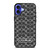 COACH NEW YORK LOGO PATTERN BLACK iPhone 16 Case