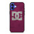 DC SHOE LOGO PINK iPhone 16 Case