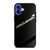 MCLAREN CAR LOGO CARBON iPhone 16 Case