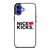 NICE KICKS SNEAKERS LOGO iPhone 16 Case