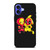 PIKACHU POKEMON AND DEADPOOL iPhone 16 Case