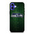 SEATTLE SEAHAWKS LOGO GREEN iPhone 16 Case