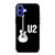U2 BAND GUITAR iPhone 16 Case