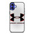 UNDER ARMOUR LOGO WHITE ICON iPhone 16 Case
