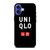 UNIQLO LOGO BLACK 2 iPhone 16 Case