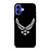 US AIR FORCE MONOGRAM LOGO iPhone 16 Case