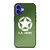 US ARMY LOGO GREEN iPhone 16 Case