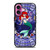 ARIEL THE LITTLE MERMAID ART GLASSES iPhone 16 Plus Case