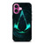 ASSASSIN'S CREED GREEN LOGO iPhone 16 Plus Case