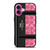 COACH NEW YORK LOGO PINK BAG iPhone 16 Plus Case