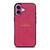 COACH NEW YORK LOGO PINK iPhone 16 Plus Case